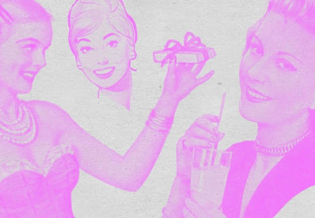 美国80年代妇女笔刷