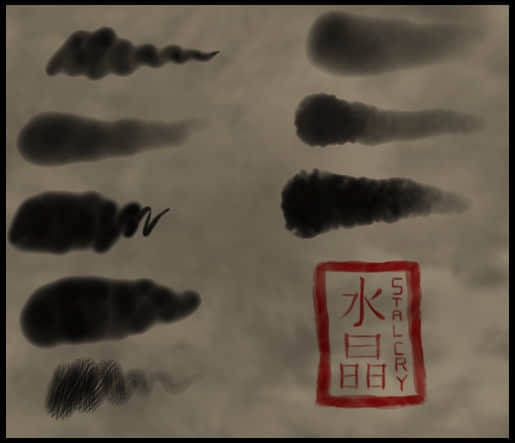 水墨画专用笔刷