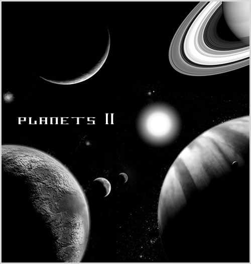 宇宙行星笔刷
