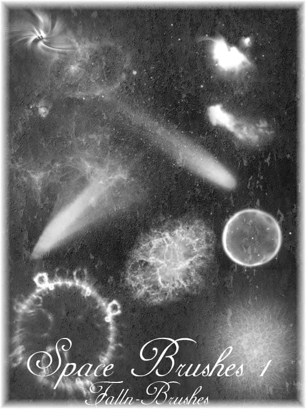 宇宙太空景观笔刷
