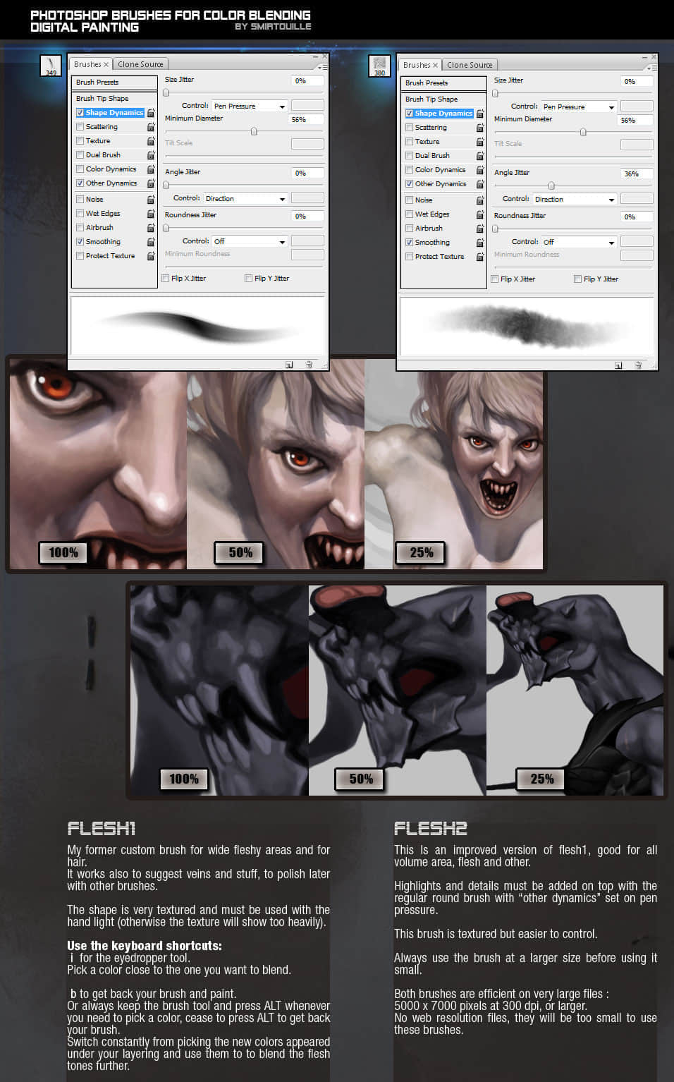 2012最新特制CG画笔笔刷