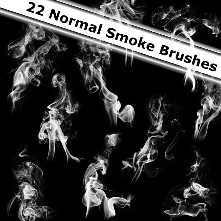 22种流烟烟雾笔刷