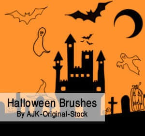又一款万圣节笔刷-玩吧资源站