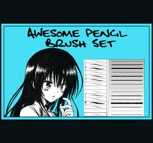 最佳铅笔笔刷套装-玩吧资源站