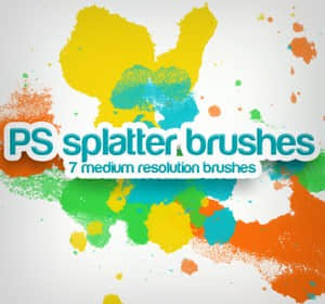 飞溅笔刷3-玩吧资源站