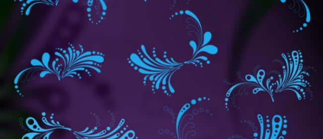 旋窝花纹笔刷-玩吧资源站