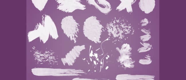 18个刷子笔刷-玩吧资源站