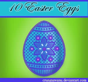 复活节彩蛋笔刷-玩吧资源站