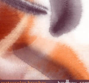 绒毛水彩笔刷-玩吧资源站