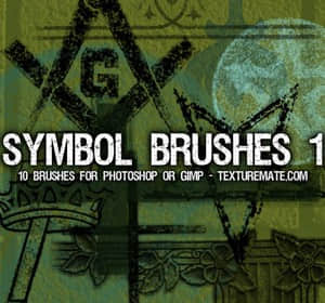 神秘符号笔刷-玩吧资源站