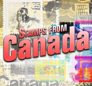 加拿大邮票笔刷-玩吧资源站