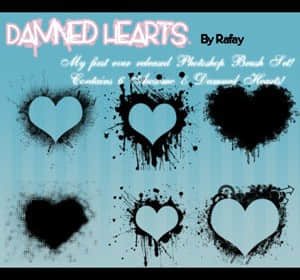 涂鸦爱心笔刷-玩吧资源站