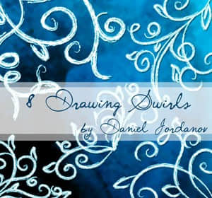 蜡笔式旋窝花纹笔刷-玩吧资源站