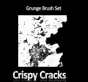 表面龟裂笔刷-玩吧资源站