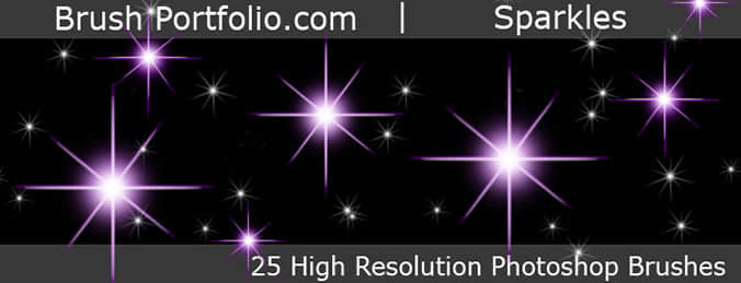 点点星光装饰笔刷-玩吧资源站