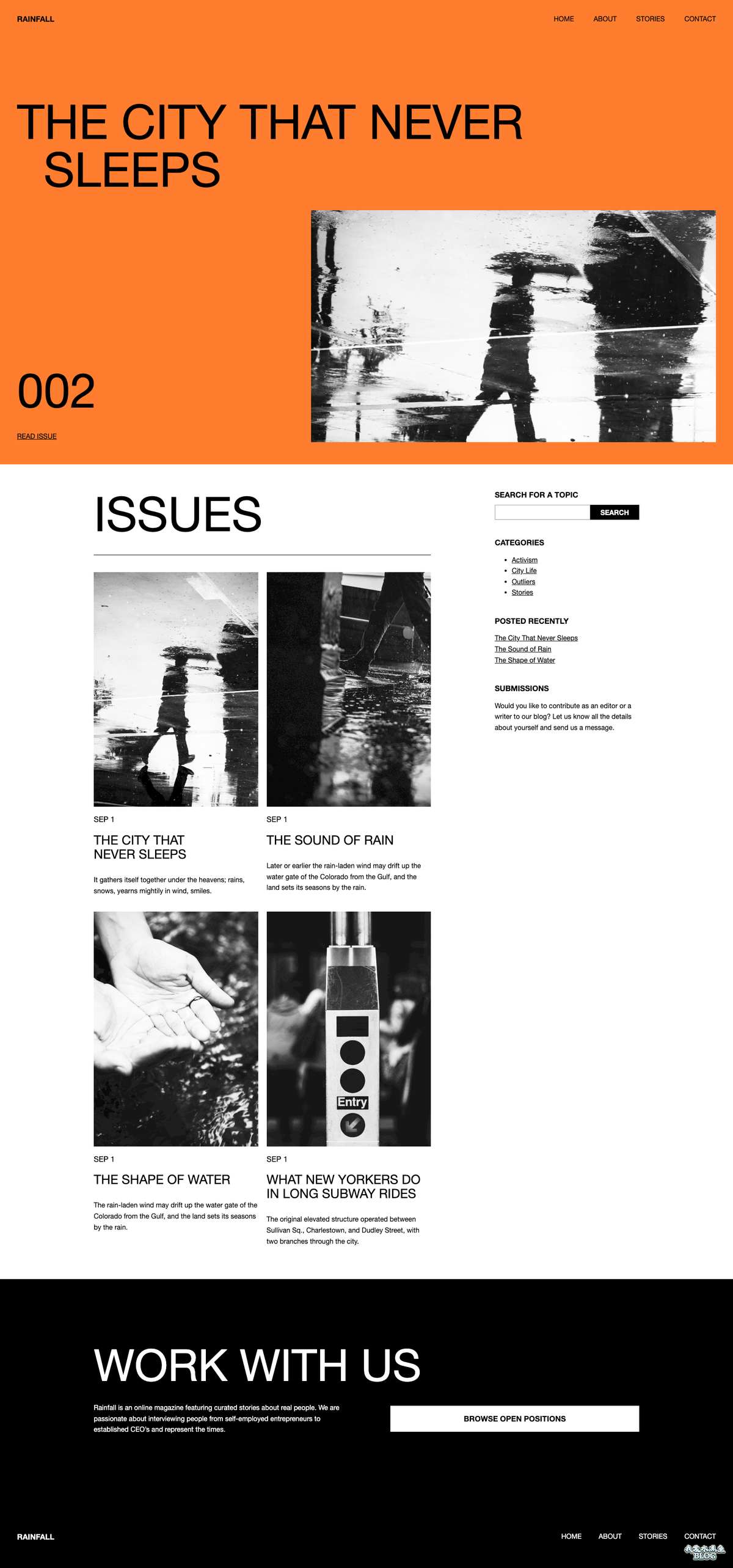图片[2]-推荐一款照片博客的 WordPress 主题：Rainfall-玩吧资源站