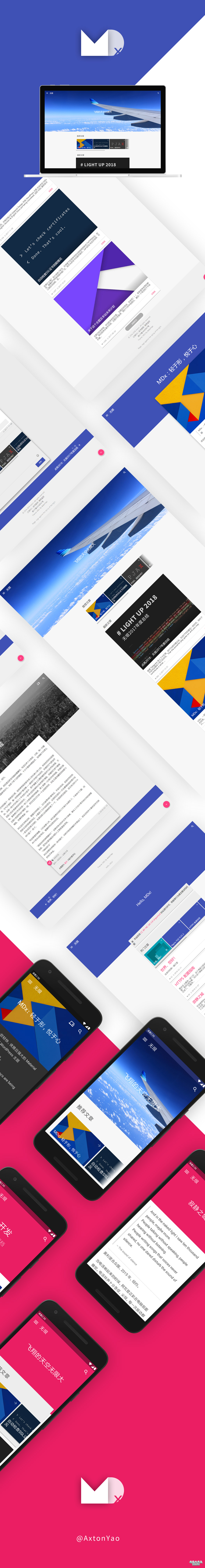 图片[2]-推荐一款 Material Design 风格 WordPress 主题：MDx-玩吧资源站