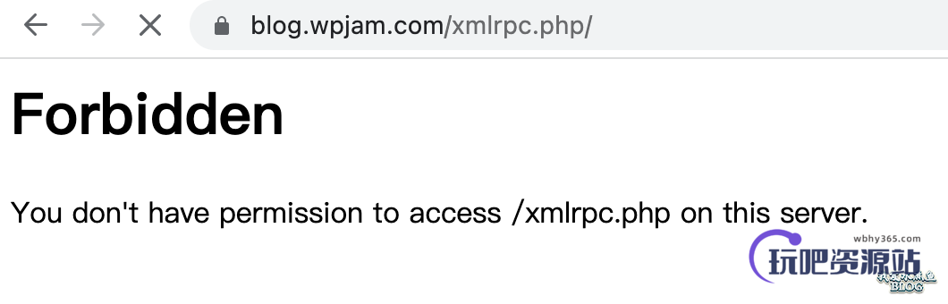 图片[2]-WordPress 的 xmlrpc.php 经常被扫描，怎么办？-玩吧资源站